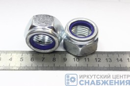 Гайка М 22х2.5 с нейлоновым кольцом 985-22