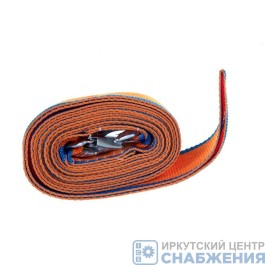 Трос буксировочный 12т 5м 2 крюка в пакете РОСТРОС 188425