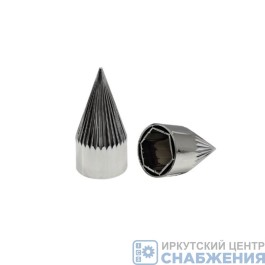 Колпачок на гайку 38мм h=106мм пластик хром DIAMOND HOPE DH-YY11144