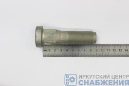 Болт М 22х85х1.5 передней ступцы КАМАЗ ЕВРО со шлицами (уп.5) (кл.пр 10.9) 53205-3103071
