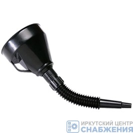 Воронка для бензина 160мм, пластик гибкий наконечник SPARTA 537205