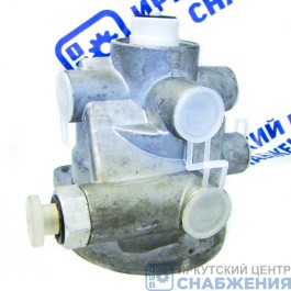 Воздухораспределитель с краном прицепа 2-пров.сист. (добавлен выход под глушитель) 6 отв. ZTD 11-3531010-71