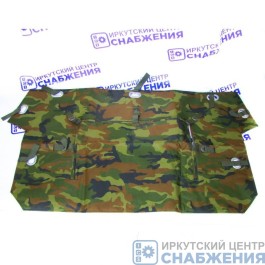 Утеплитель радиатора УРАЛ ЯМЗ-236/238, УРАЛ-КАМАЗ без боковин-Универсальный (до - 60 градусов)  хаки 2000086274416