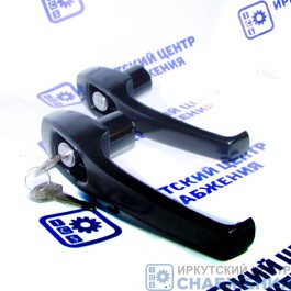 Ручки двери к-т из 2-х наружные с ключами КАМАЗ ZTD 5320-6105152