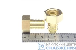 Штуцер М20х1.5 шланг 16мм ВР (уп.5) СШВ16М20