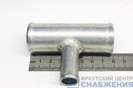 Тройник 28х16х28 без резьбы, угол 90гр. длинный 20000065