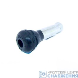 Вентиль безкамерный TR 414С-М (хромированные) металл L-38мм, TR-414C-M metal