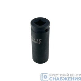 Головка торцевая ударная 6гр. 1/2" 21мм L=78мм J-FORCE JF-121221M