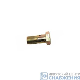 Штуцер М16х1.5 топливной трубки 1 отверстие L=29мм (уп.5) БТ-М16-1