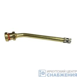 Вентиль бескамерный металл 3.20.6 115мм угол 27 градусов V3.20.6/115/27°
