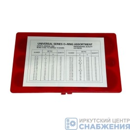 Набор резиновых колец 32 размера 419шт красный TITEX TTX-32419-1R
