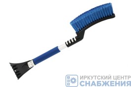 Щетка-сметка для снега со скребком, 600мм АТ00111