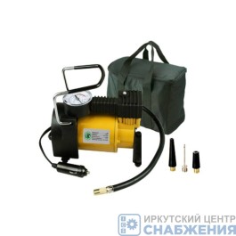 Компрессор автомобильный АВТОТОРГ 12V 150Вт, 35л/мин, в прикуриватель, усиленный, с сумкой АС-580/АТ00580