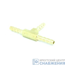 Адаптер елочка Т-образный D=4мм HH-075-T-4MM