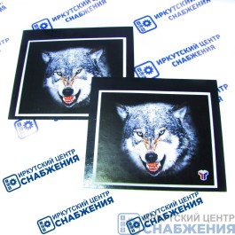 Брызговик 360х410 КАМАЗ задний ВОЛК ГАЗЕЛЬ ТТ-БР-07