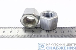 Гайка М 16х1.5 стремянки рессоры ЗИЛ, МАЗ (Н19, ключ 24) РЗИ (уп.20) (кл.пр 6) 250691-П29