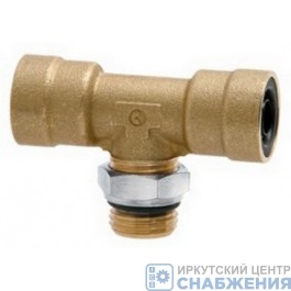 Фитинг тройник, горизонтальный 6мм М10х1.0 CAMOZZI 9412