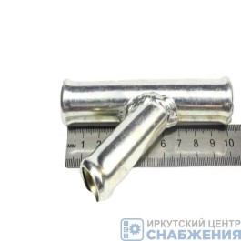 Тройник 18х18х18 угол 45гр без резьбы 20000042/08620