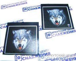 Брызговик 400х400 Волк задний ТТ-БР-029