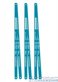 Полотно для ножовки по металлу, 300мм 18TPI GROSS 77725