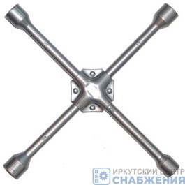 Ключ баллонный-крест, 17х19х21мм - квадрат 1/2" MATRIX 14245