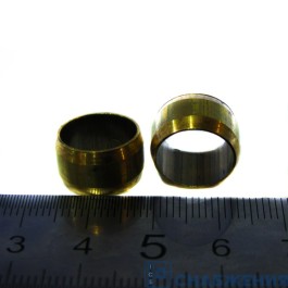 Муфта ф12 коническая латунь (уп.10) РЗИ 864817