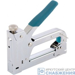 Степлер мебельный, стальной корпус, регулирируемый, тип скобы 53,4-14мм GROSS 41000