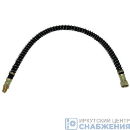 Шланг тормозной L=740мм МАЗ гайка-штуцер в пружине КСМ 938-3506060-Б