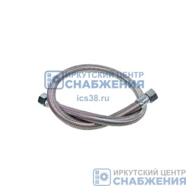 Шланг тормозной L=800мм КАМАЗ металлическая оплетка гайка-гайка Автомагнат 6520-3506060-20