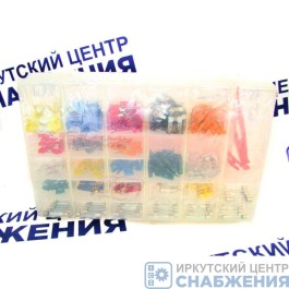 Предохранитель 5-30А 34 вида (к-т 232шт) пластиковый бокс JTC-2044