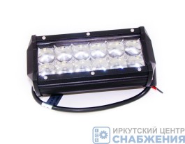 Фара противотуманная OFF-Road 12диодов 36W прямоугольная направленный свет, ТН-ВТ0336С-5D Spot