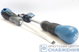 Отвертка SL6.5x150мм, S2, трехкомпонет. рукоятка, GROSS 12117