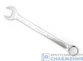 Ключ комбинированный 22мм CrV матовый хром MATRIX 15118
