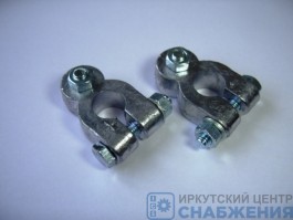 Клемма АКБ свинец УСИЛЕННАЯ №2 (к-т 2шт) 12000242