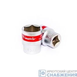 Головка торцевая 6гр. 1/2" 24мм MATRIX 13124