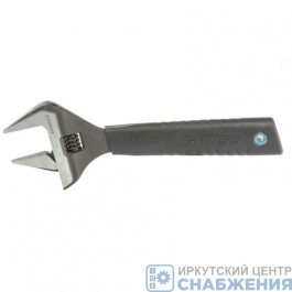 Ключ разводной, 250мм, CrV, тонкие губки, защитные насадки, GROSS 15569