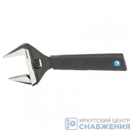 Ключ разводной, 150мм, CrV, тонкие губки, защитные насадки, GROSS 15567