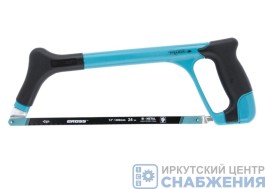 Ножовка по металлу, 300мм, трехкомпонентная металлопластиковая рамка GROSS 77602