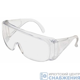 Очки защитные проз.ударопрочн. бок.и верх. защита СИБРТЕХ  89155