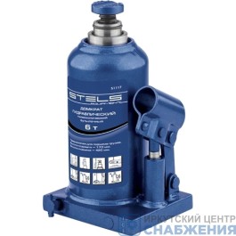 Домкрат гидравл.бутылочный, 6т, h подъема 170-420мм STELS 51117