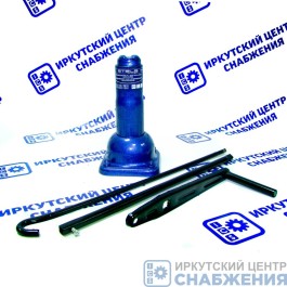 Домкрат механический бутылочный, 2т, h подъема 270-485мм STELS 50105