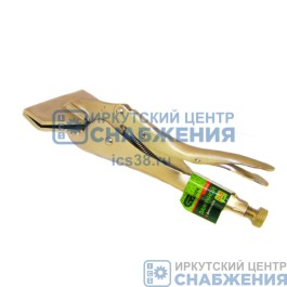 Зажим ручной, 245мм, плоский захват  Сибртех 18432