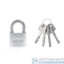 Замок навесной 40мм хромированное покрытие MATRIX 91800