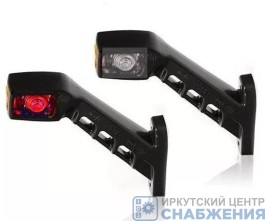 Фонарь габаритный ФГ-22-02 универсальный правый 4 диода 24V ТехАвтоСвет ФГ-22-02R-LED