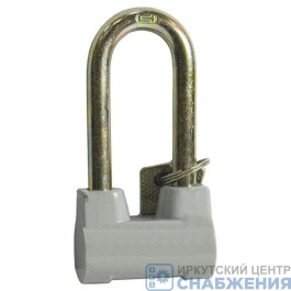 Замок навесной 60мм ЗН2-4-1 удлиненная дужка СИБРТЕХ 91623