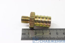 Штуцер М12х1.5 шланг 16мм НР СШН16М12  (уп.5)