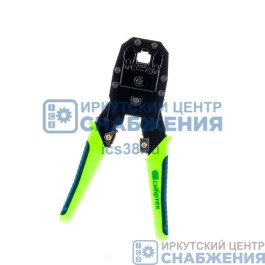 Клещи для обжима телефонных и компьютерных клемм 4Р,6Р, 8P, функция обрезания проводов СИБРТЕХ 17733