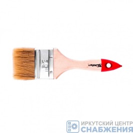 Кисть плоская, 65мм "Стандарт" натуральная щетина MATRIX 82535