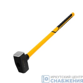 Кувалда, 5кг, фиберглассовая ручка с TPR покрытием 880мм DENZEL 11024