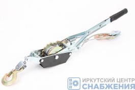 Лебедка рычажная, тяга 1.5т, подъем - 0.6т одинарное храповое колесо SPARTA 522155